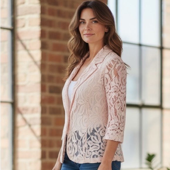 Trending Now Chennault Lace Jacket PM - Picture 1 of 6